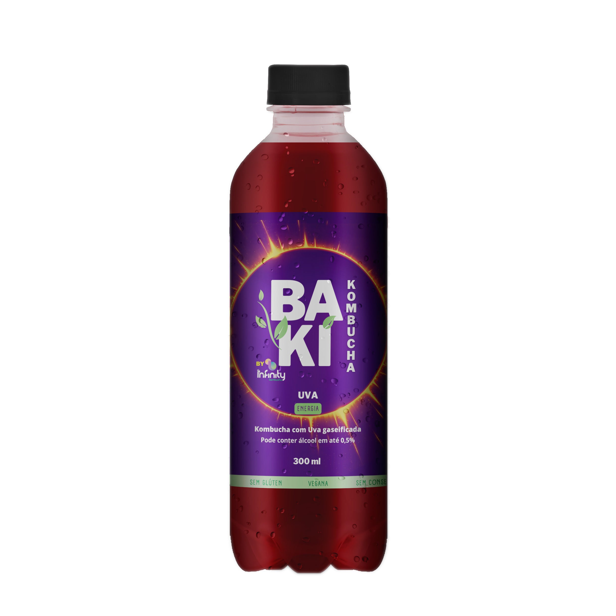 Baki Kombucha Uva 300ml