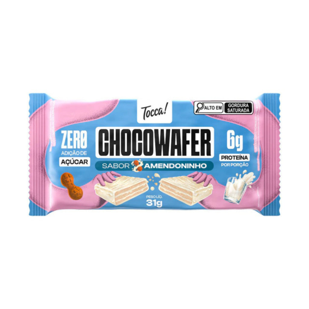 Tocca Chocowafer Sabor Amendoninho 31g