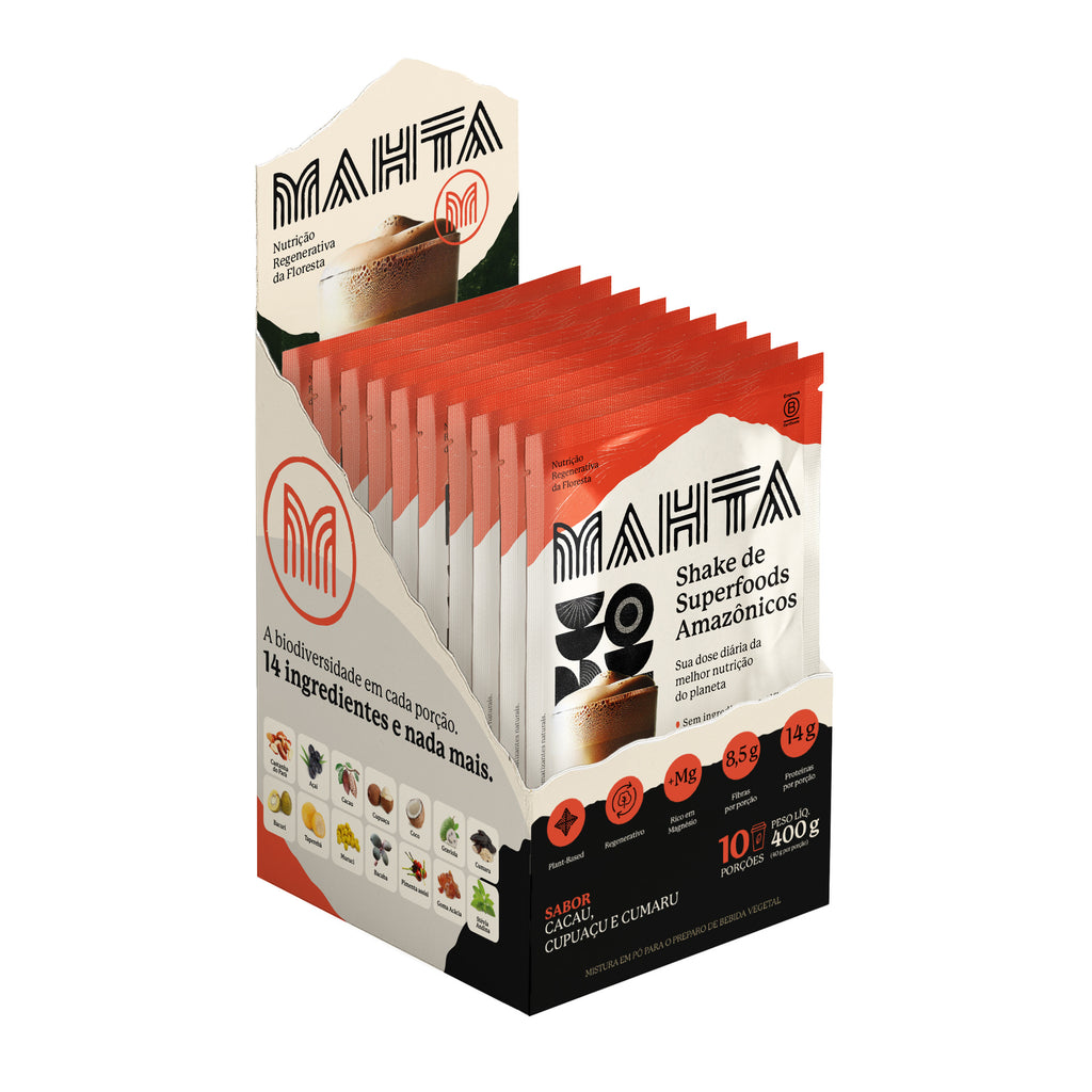 Mahta Superfoods em Pó Cacau Selvagem 40g Dy 10