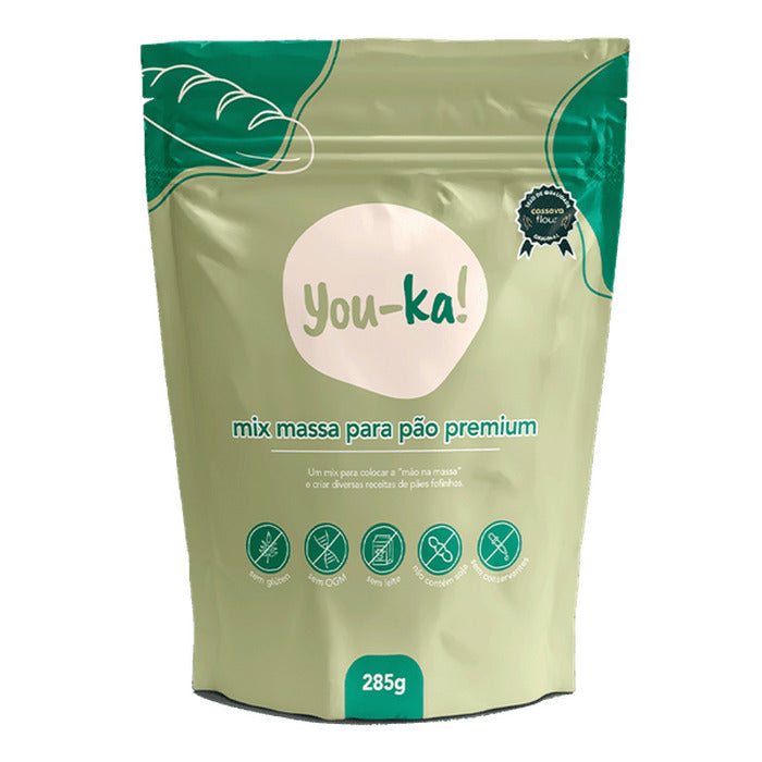 You-K! Mix para Pão Premium Sem Glúten 285g