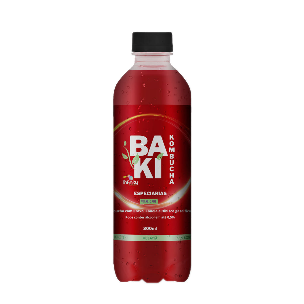 Baki Kombucha Especiarias 300ml