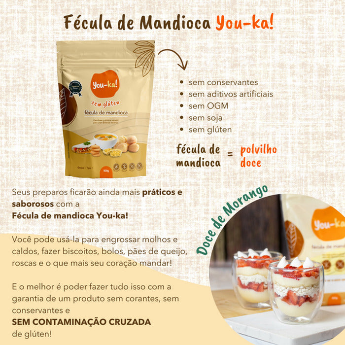 You-K! Fécula de Mandioca 500g