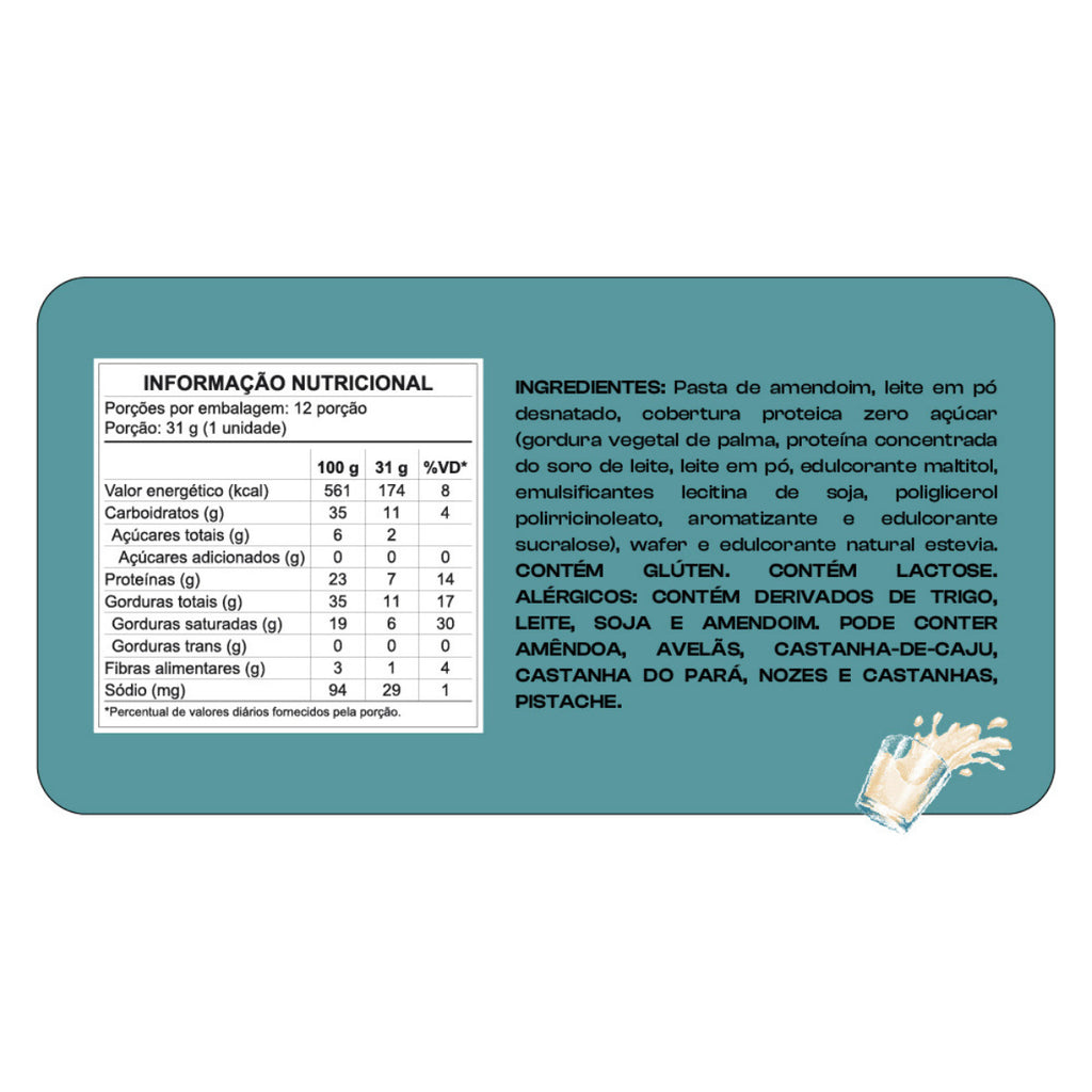 Tocca Chocowafer Sabor Amendoninho Black 31g