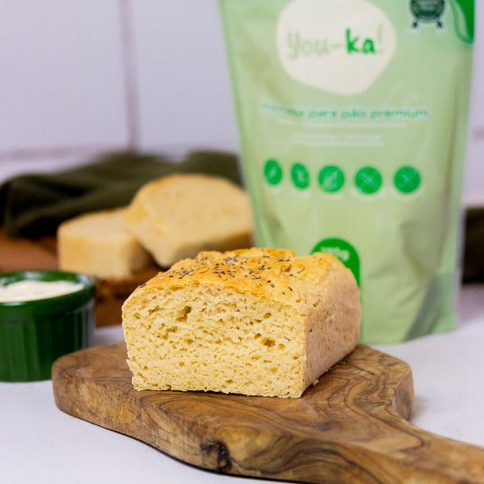 You-K! Mix para Pão Premium Sem Glúten 285g