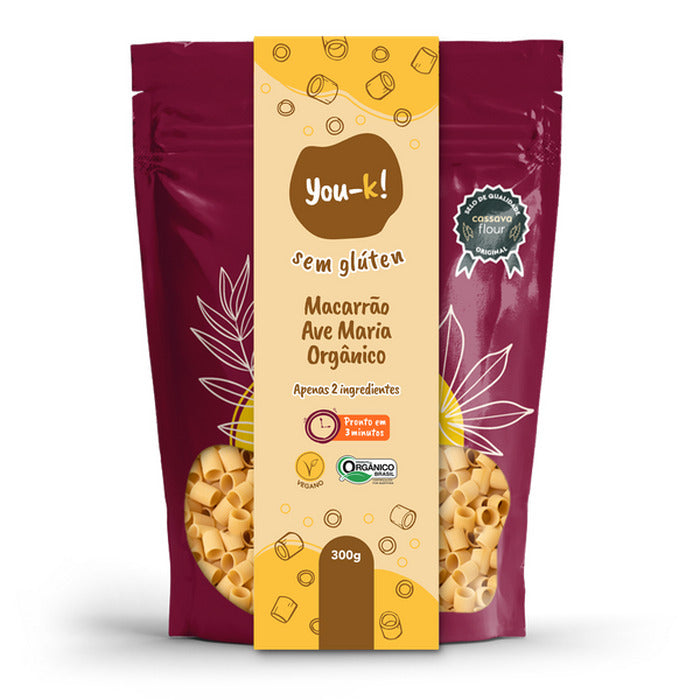 You-K! Macarrão Ave Maria Sem Glúten Orgânico 300g