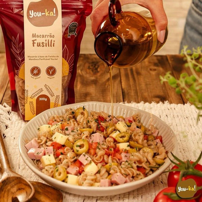 You-K! Macarrão Fusilli Sem Glúten Orgânico 300g