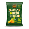 Solo Snacks Snack Puffs Arroz &amp; Grão de Bico Cebola e Salsa 45g