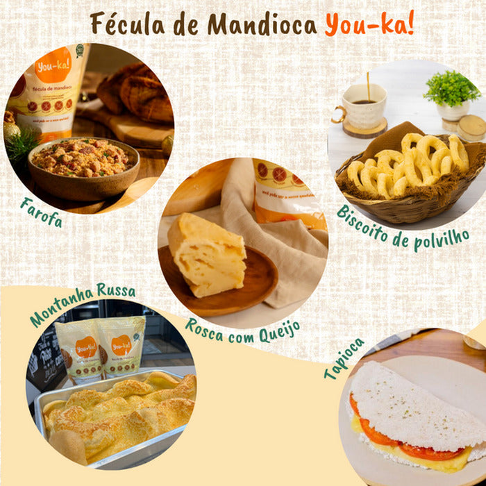 You-K! Fécula de Mandioca 500g