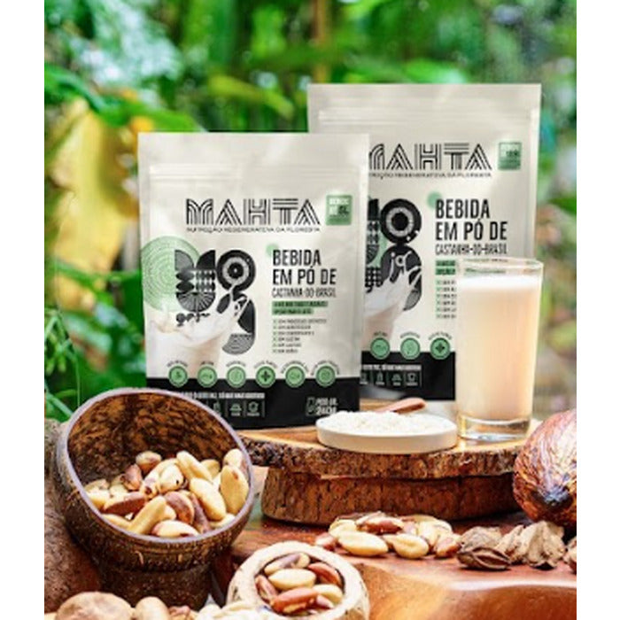 Mahta Leite em Pó de Castanha-do-Brasil 240g