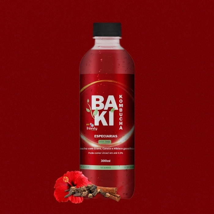 Baki Kombucha Especiarias 300ml