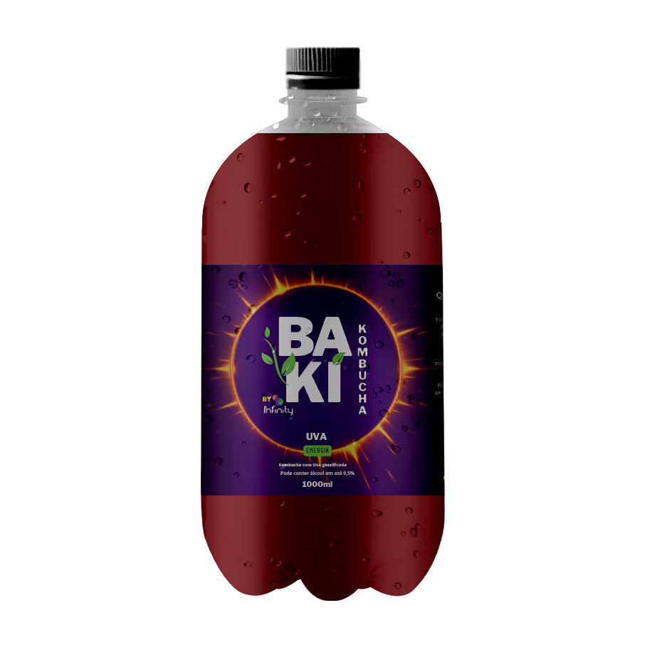Baki Kombucha Uva 1000ml