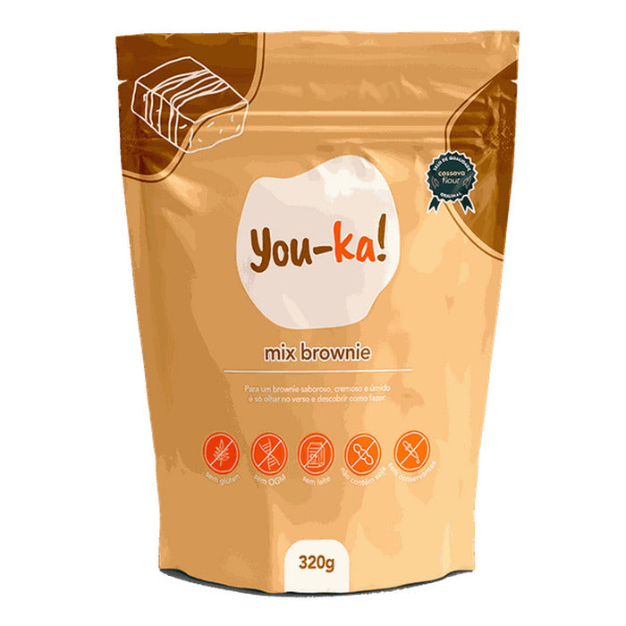 You-K! Mix para Brownie Sem Glúten 320g