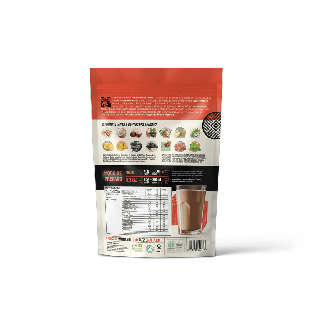 Mahta Superfoods em Pó Cacau Selvagem 840g