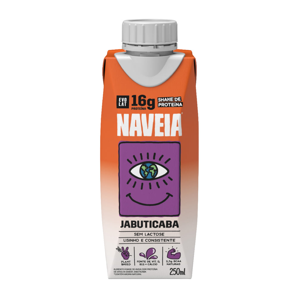 Naveia Shake Proteico Jabuticaba 250ml