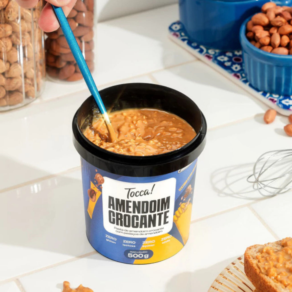 Tocca Pasta de Amendoim Crocante 420g