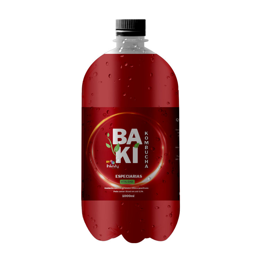 Baki Kombucha Especiarias 1000ml